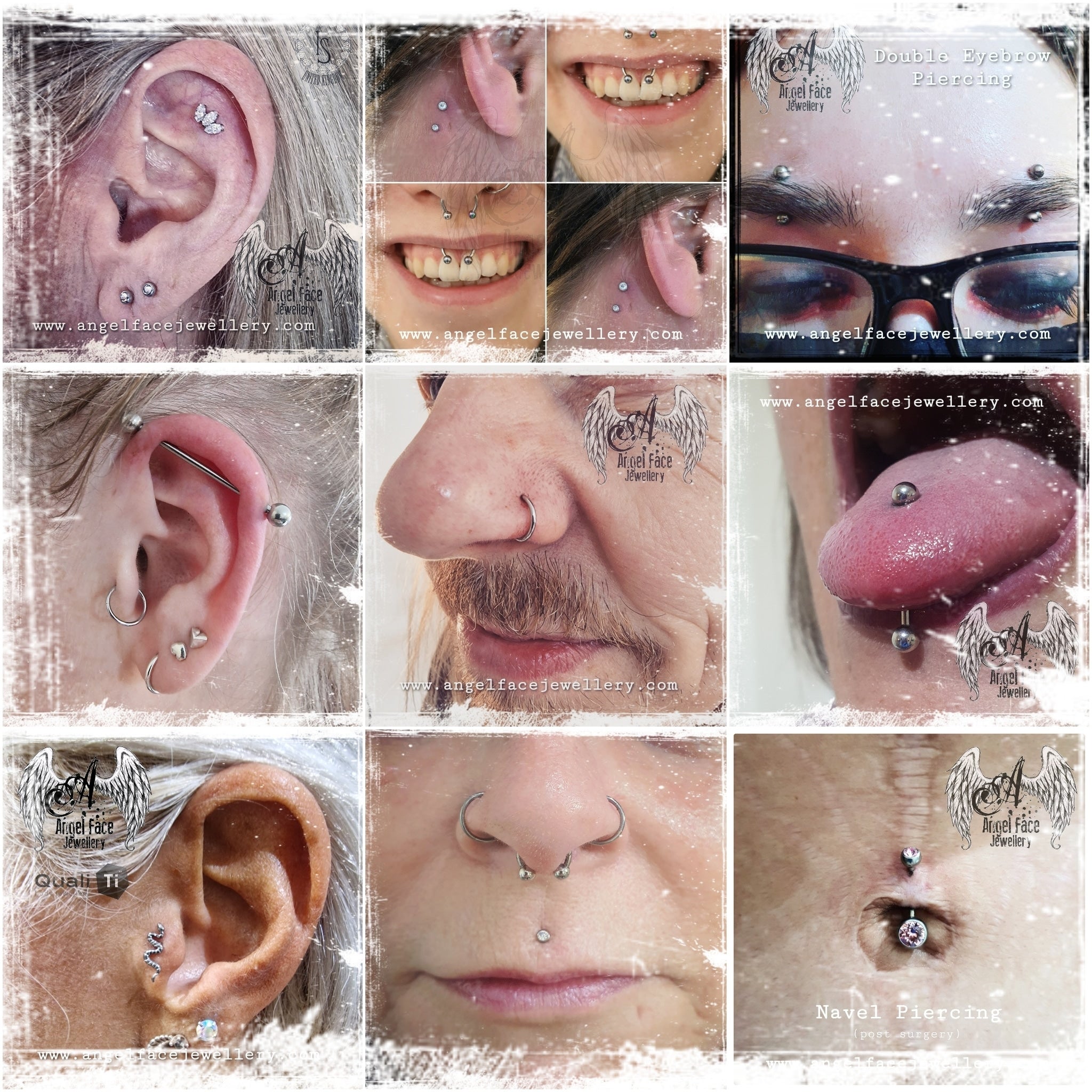 Piercing Aftercare Angel Face Jewellery